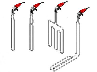 Resistencias para baños químicos